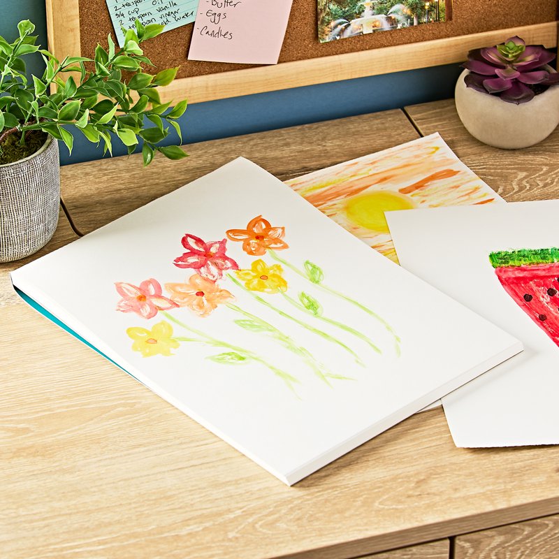 Heavyweight Mixed Media Paper Paint Pad 9x12 Inches, 30 Sheets - Art & Craft