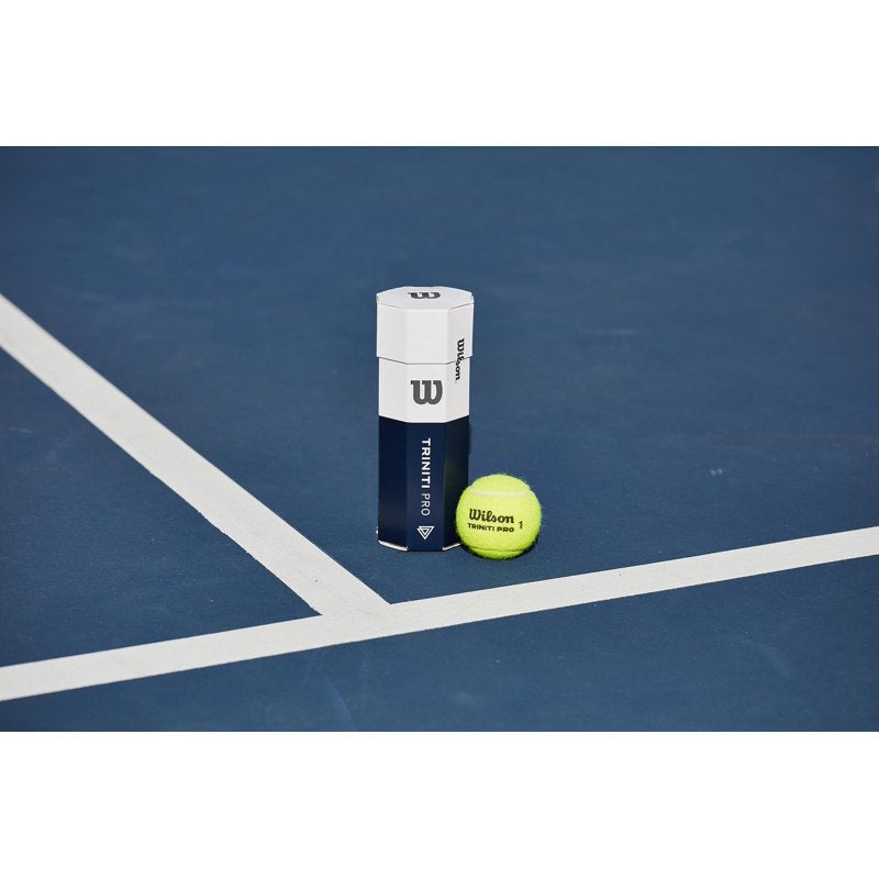 Wilson Triniti Pro Tennis Balls - 3 Yellow Recyclable & Durable