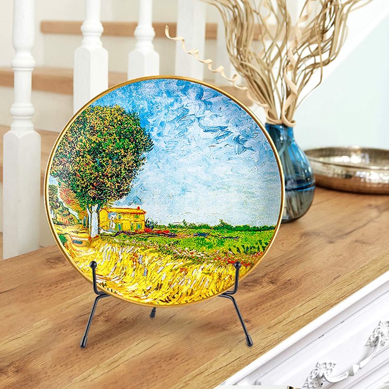 Anti-Slip Plate Display Stands 4 Pack for Plates Photos & Art