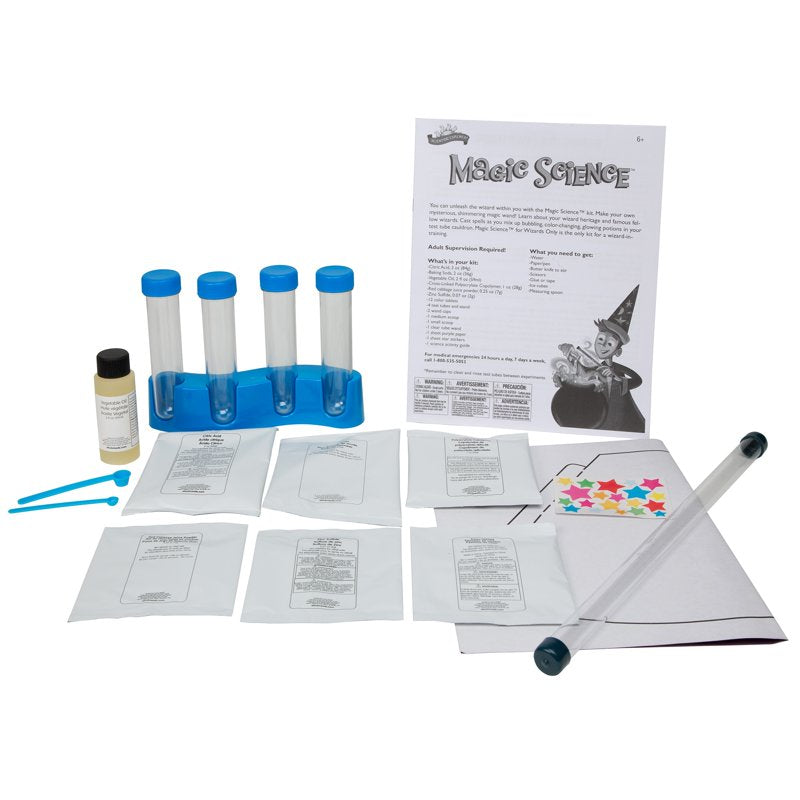 Kids Science Kit - Color Changing Magic & Chemical Activities for Ages 6+