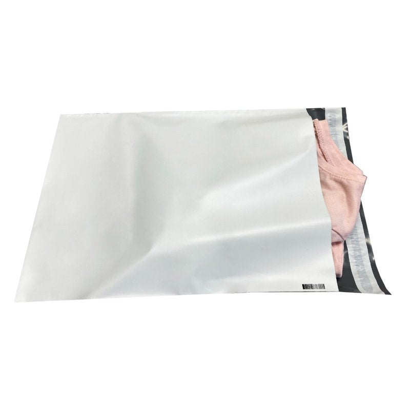 100 White Poly Mailer Bags 9x12 Inches Self-Sealing Shipping Envelopes