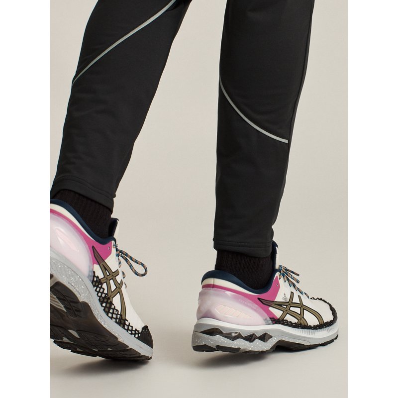 Men's Running Pants with Reflective Details - Athletic Fit, Stretch Fabric, 30 Inseam