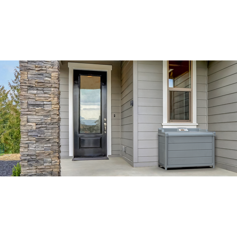 Waterproof Package Delivery Box Safe with Lock and Large Capacity
