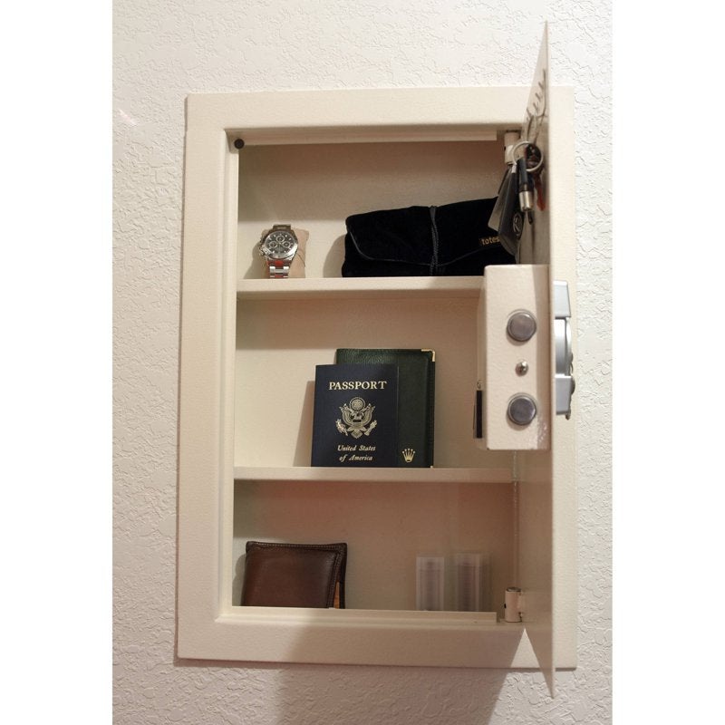 Wall Safe with Electronic Lock - Secure Valuables & Hidden Design