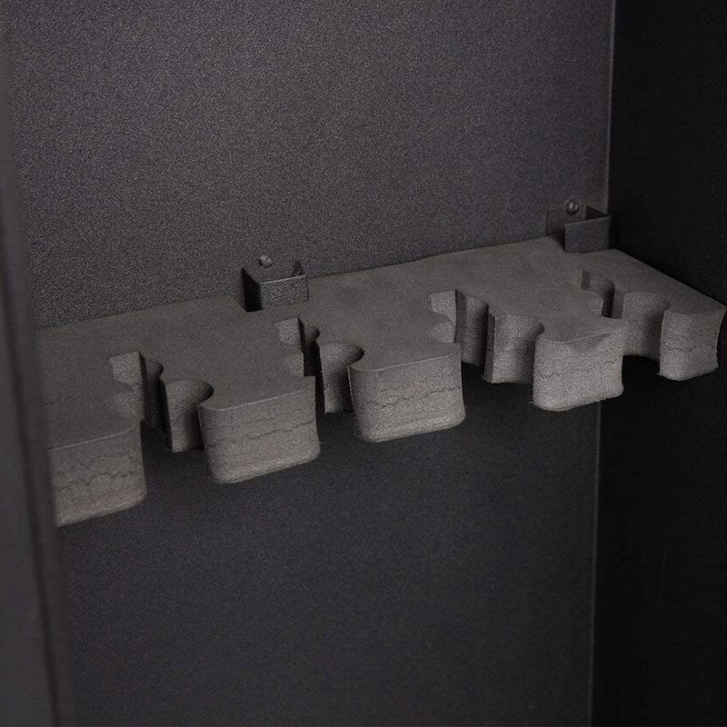 5 Gun Safe Cabinet Black - Secure Storage for Rifles and Pistols