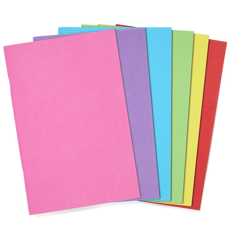 Unlined Sketchbooks for Kids and Students - 24 Pack A5 Blank Notebooks