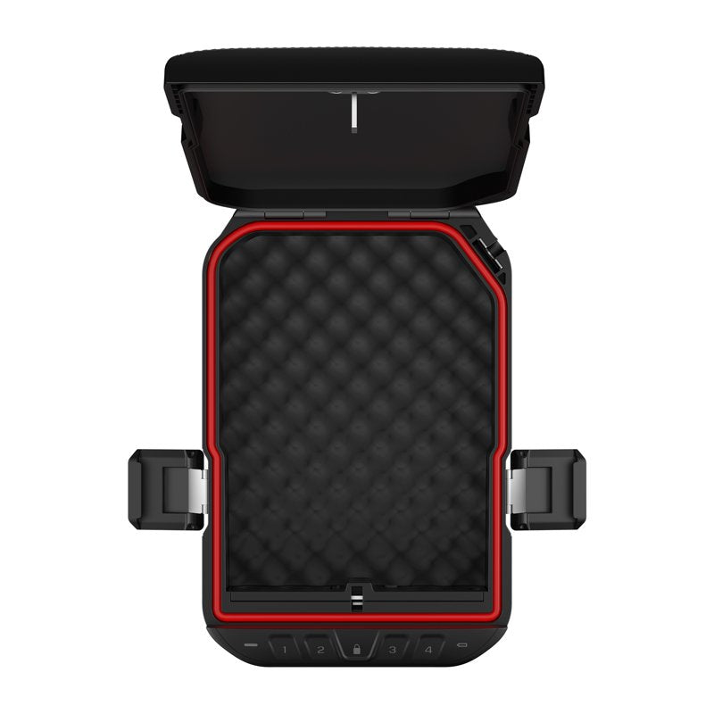 Weather-Resistant Lockable Portable Case with Built-In Lock and TSA Compliance