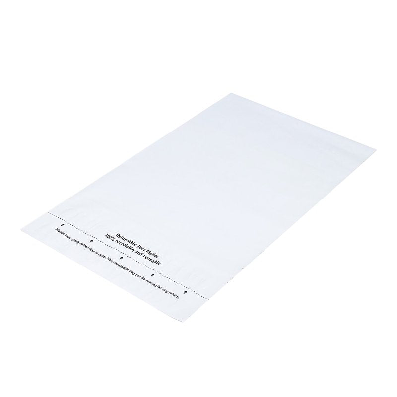 Poly Mailer Envelopes 7.5x10.5 Inch Clear Tearproof Shipping Bags - 25 Pack