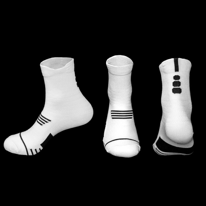 Men's Athletic Crew Socks 12 Pairs Breathable Sports Socks for Outdoor Activities