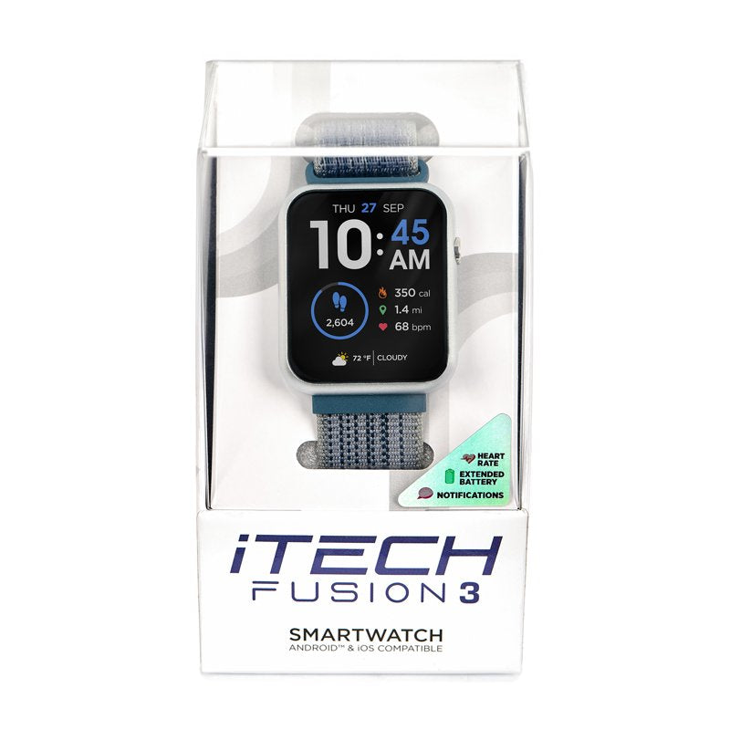 Unisex Smart Watch with Fitness Tracking and Notifications