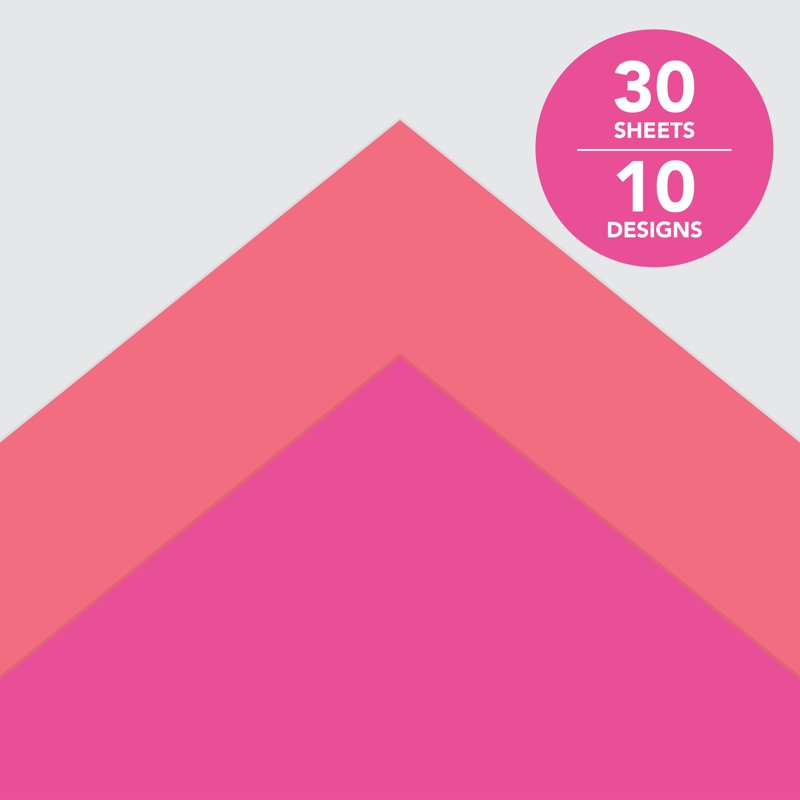 Multicolor Textured Cardstock 12x12 Inches 200 GSM - Scrapbooking & Craft Paper (30 Sheets)