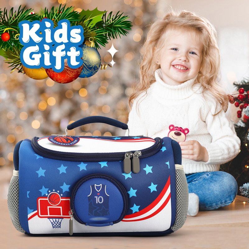 Kids Travel Carrying Case for Toniebox Audio Player Storage Bag - Blue