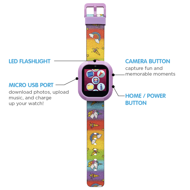 Kids Bluetooth Speaker & Smartwatch Set - Fun Learning & Music Play
