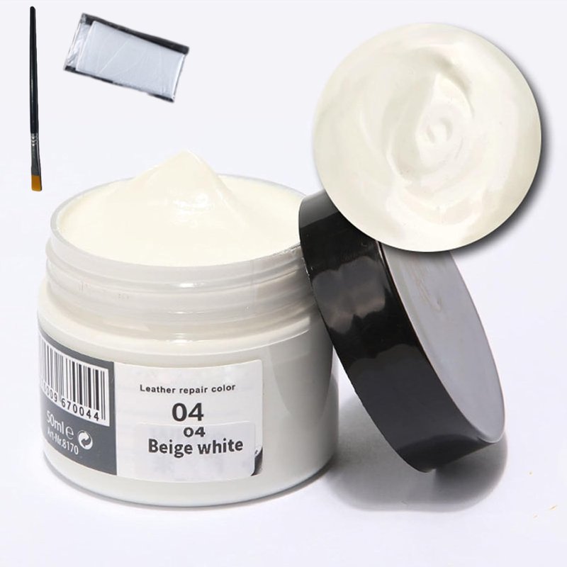 Leather Recoloring Balm - Leather Color Restorer & Repair Polish for Handbags, Couches, Shoes