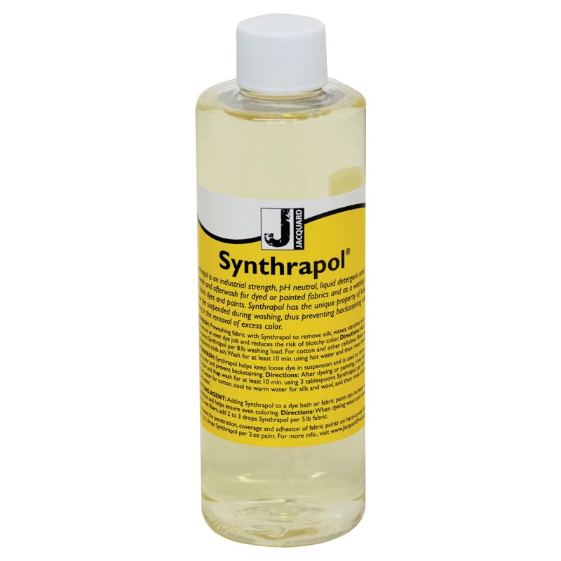 Jacquard Synthrapol Wetting Dye 8 oz Fabric Prewash & Color Remover