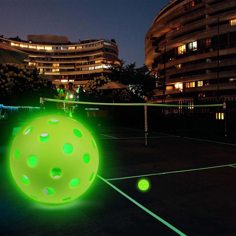 Long Lasting Outdoor LED Ball with Lights - Illuminated Pickup Balls