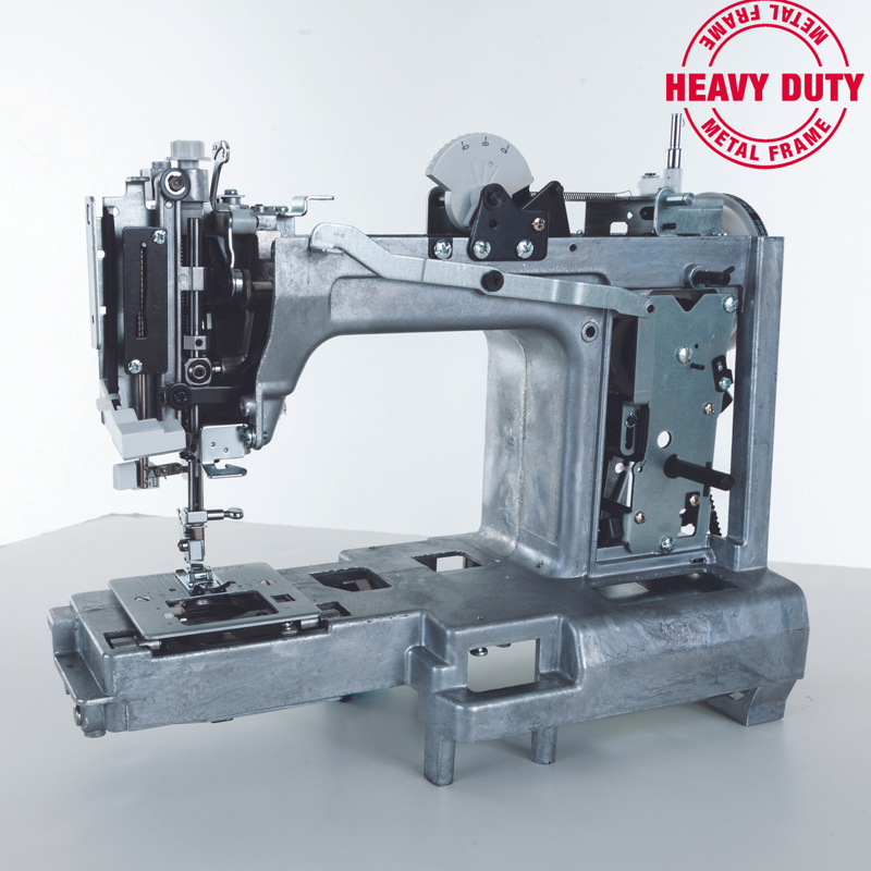 Heavy Duty Sewing Machine with 110 Stitch Applications and Accessories