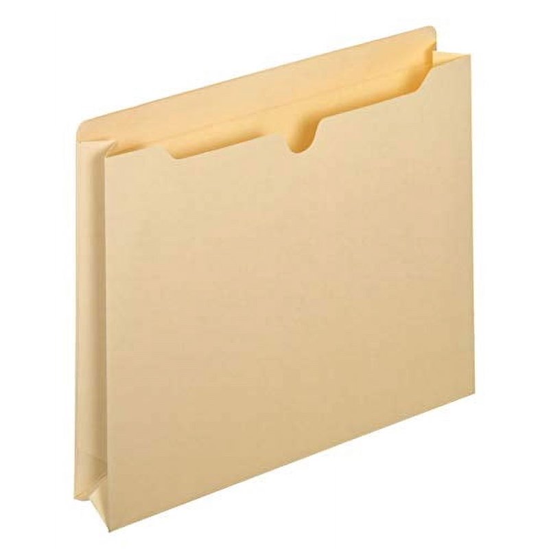 Reinforced Expanding File Pockets - Letter Size Manila Pack of 10