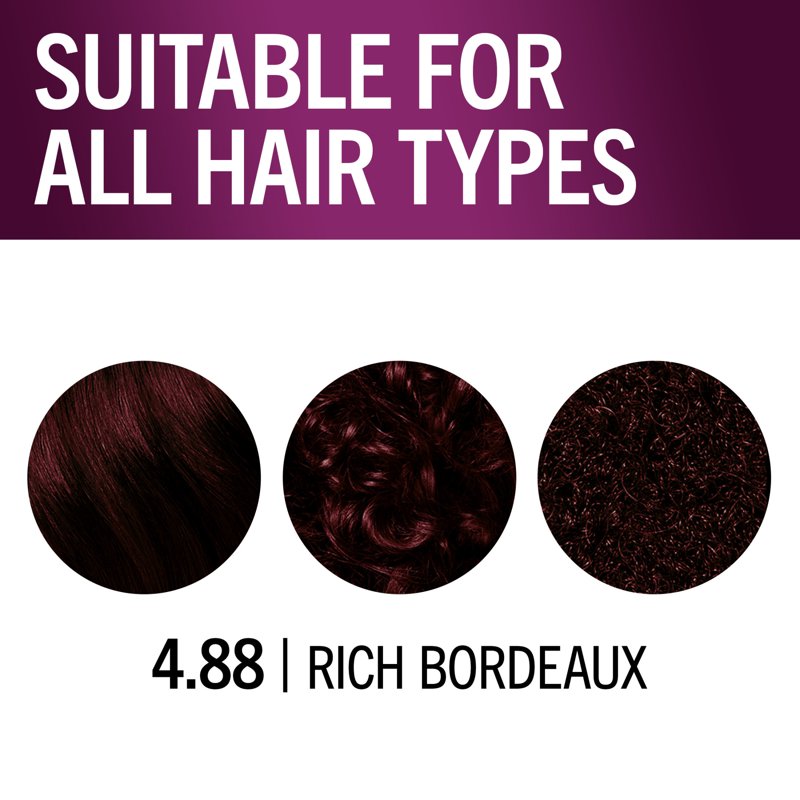 Permanent Hair Dye Kit with Keratin & Gray Coverage - Multiple Shades