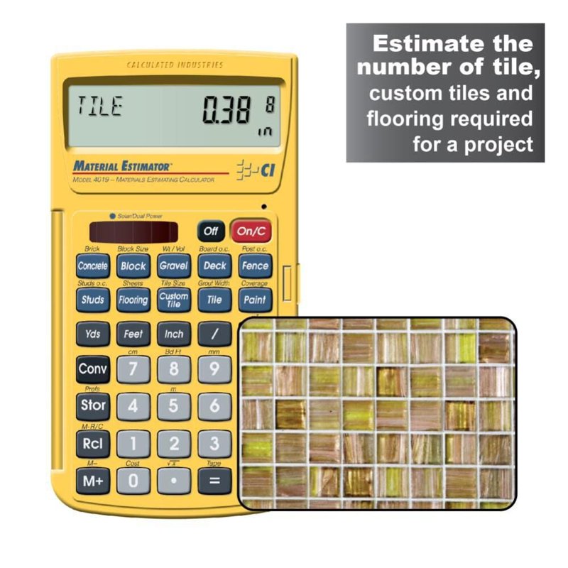 Material Estimator Calculator for Construction and DIY Projects