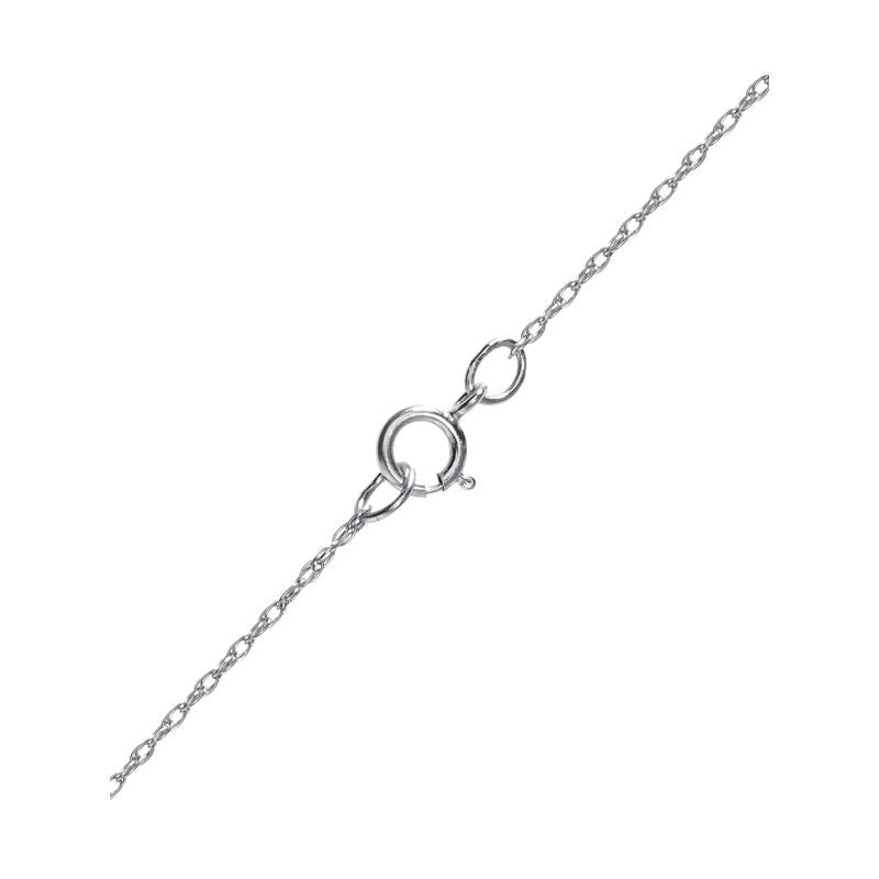 Sterling Silver Multi-Color Crystal Heart Pendant Necklace - 18" Chain for Mom