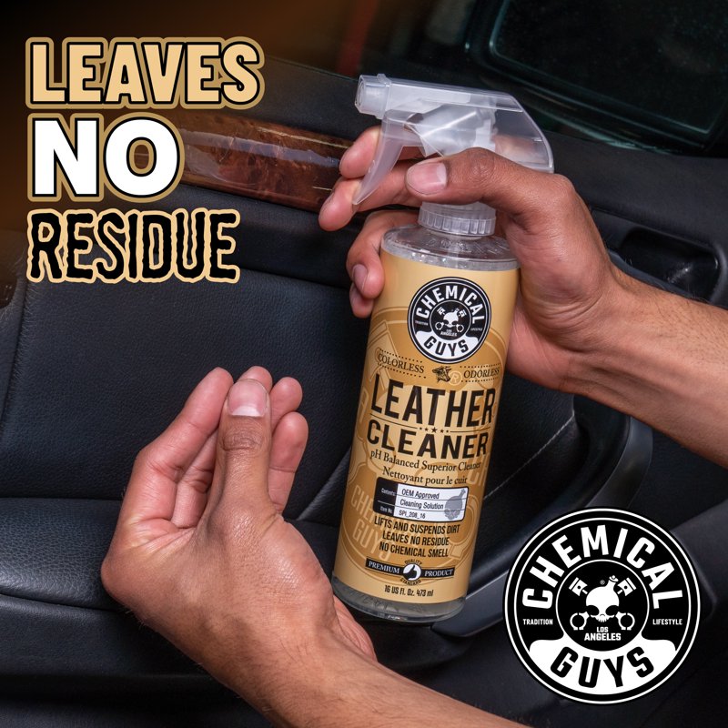 Leather Care Kit for Cleaning & Conditioning Leather Goods - Includes Cleaner, Conditioner & Tools