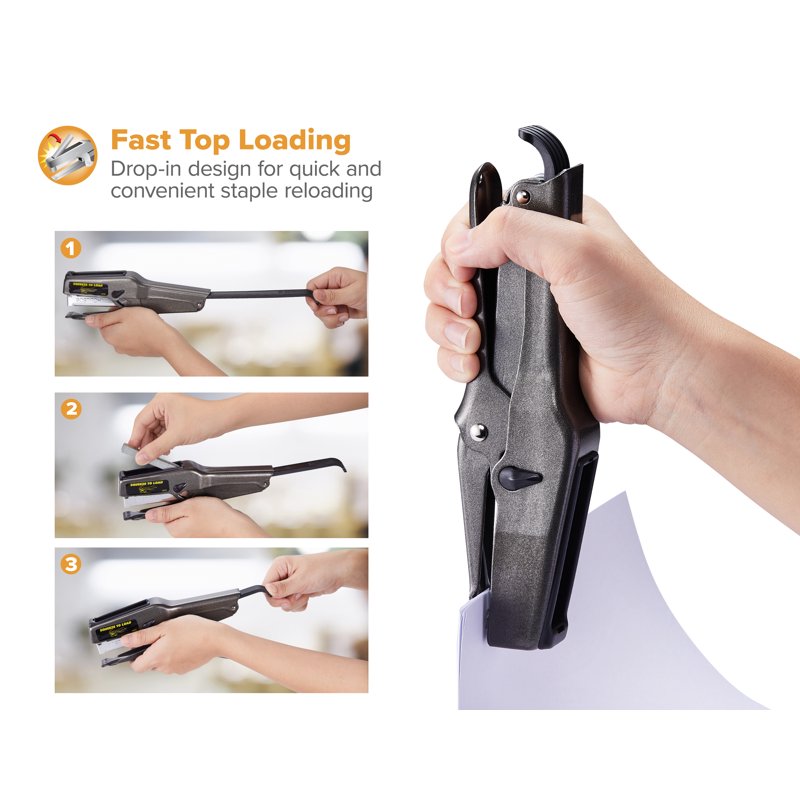 Heavy-Duty Plier Stapler 45-Sheet Capacity – Bostitch B8, Gray