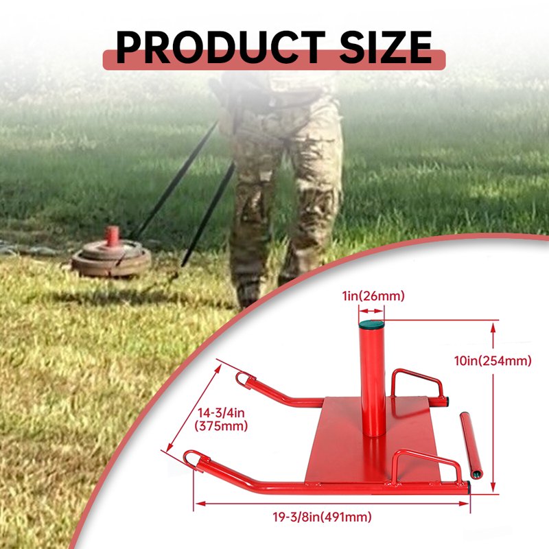 Speed Training Sled for Athletic Exercise and Sprint Power Development - 100 Lb Capacity