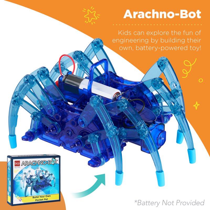 Kids 4-in-1 Science Project Kit STEM & STEAM Experiments Water Maze Spider