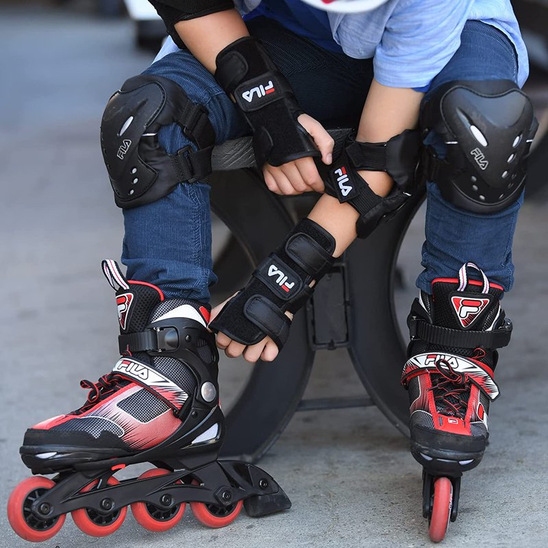 Adjustable Kids Inline Skates for Boys and Girls - Lightweight Recreational Skates