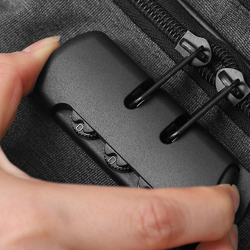 Fireproof Document Bag with Lock Water-Resistant Storage Case for Files Money