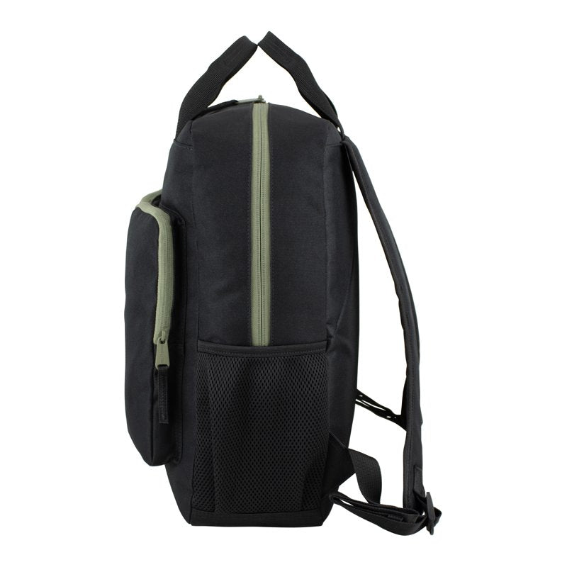 Convertible Laptop & Daypack Backpack - Water-Resistant, Multiple Compartments