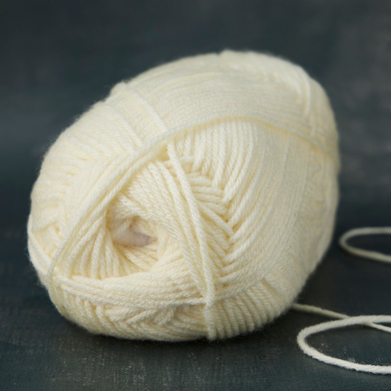 Bulk Solid Yarn Pack for Knitting and Crochet - 18 Skeins of Acrylic Yarn