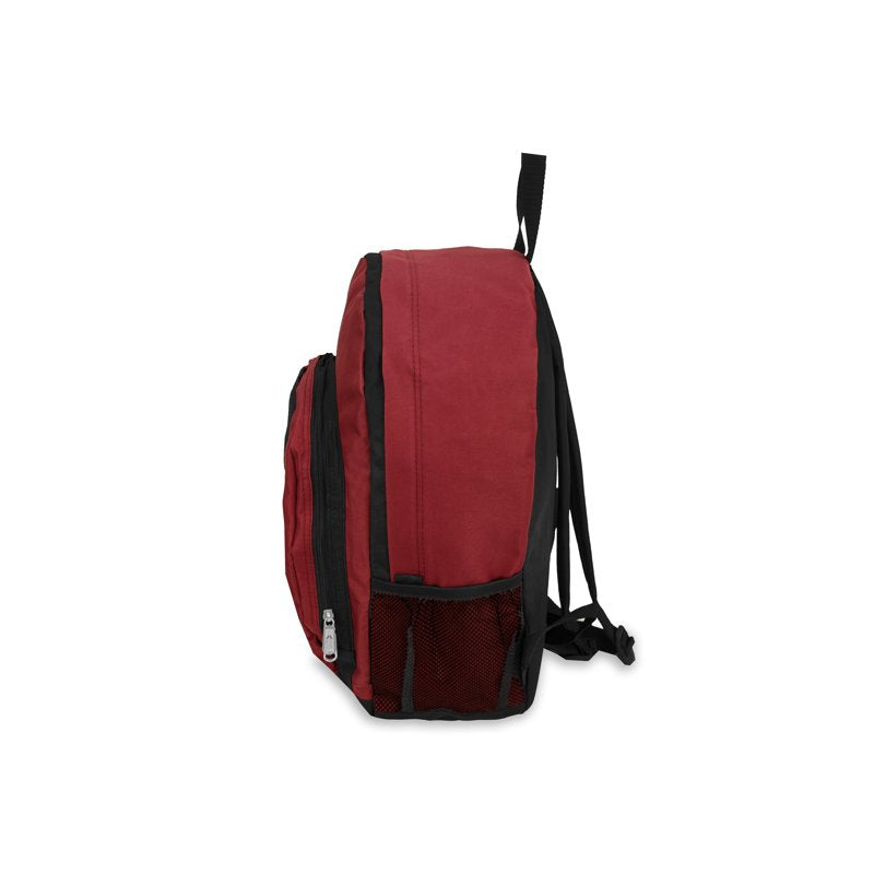Unisex 17-Inch School & Travel Backpack with Multiple Pockets - All Colors