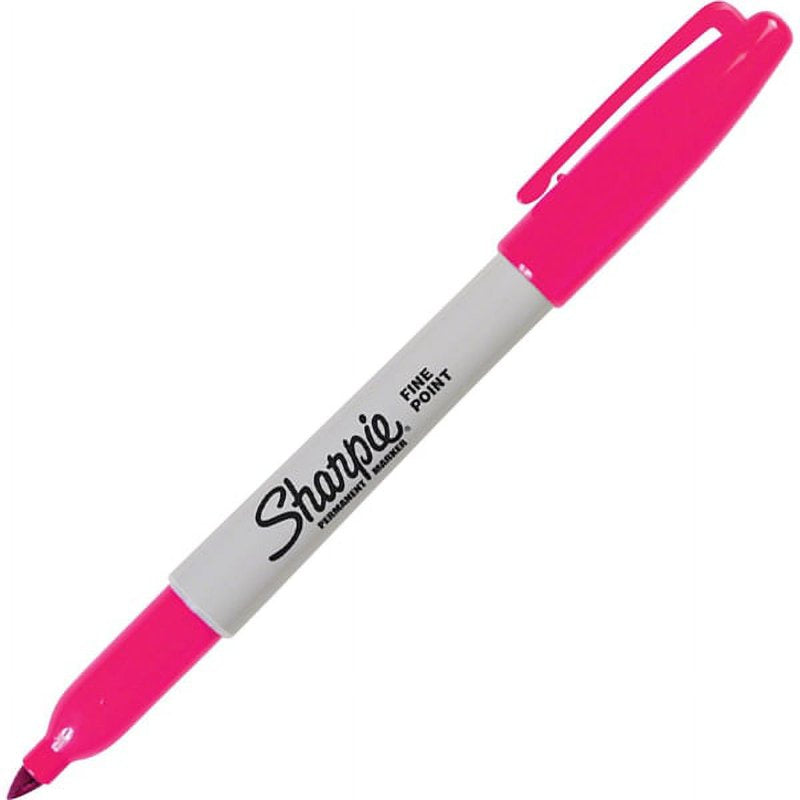 Magenta Fine Point Permanent Marker - Vibrant, Quick-Drying Ink for Most Surfaces