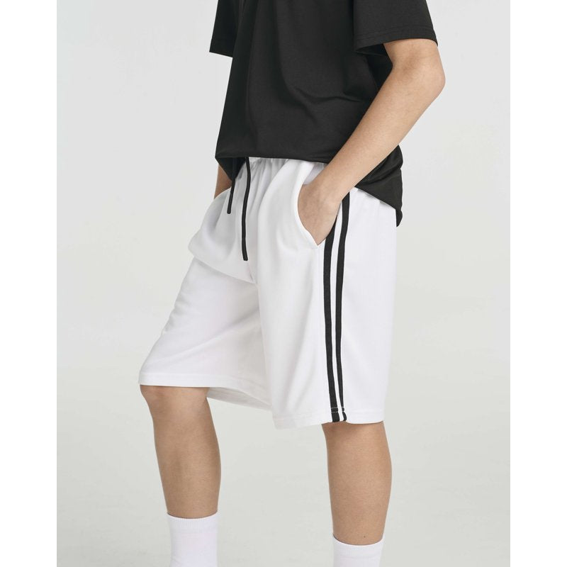 Youth Boys' Athletic Basketball Shorts with Pockets - Activewear for Ages 4-18