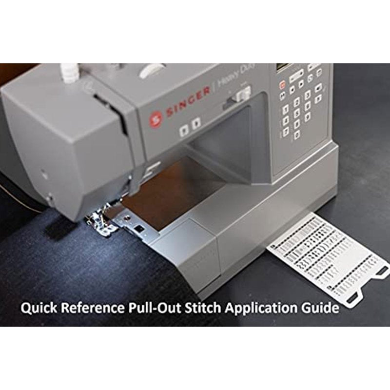 Heavy Duty Computerized Sewing Machine with 411 Stitches & Accessory Kit