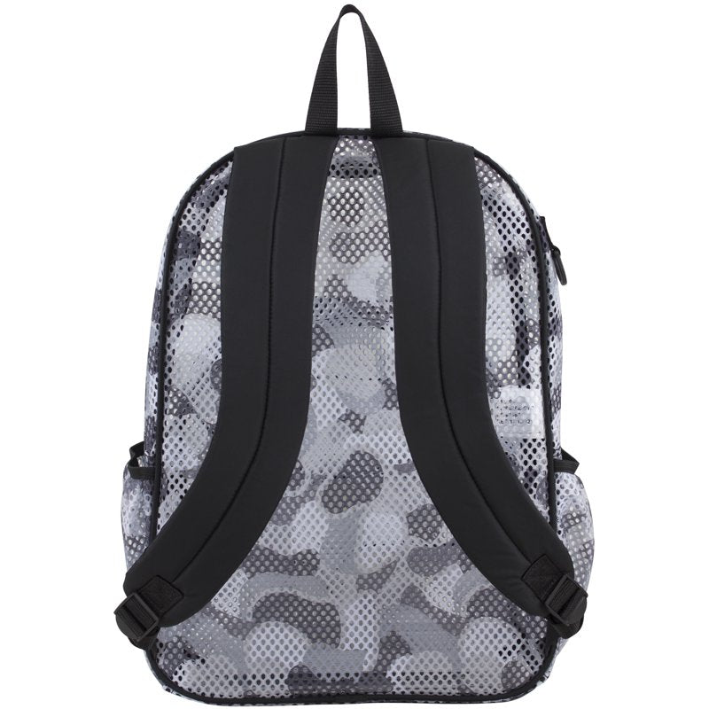 Unisex Mesh Bungee Backpack with Padded Shoulder Straps - Multiple Colors