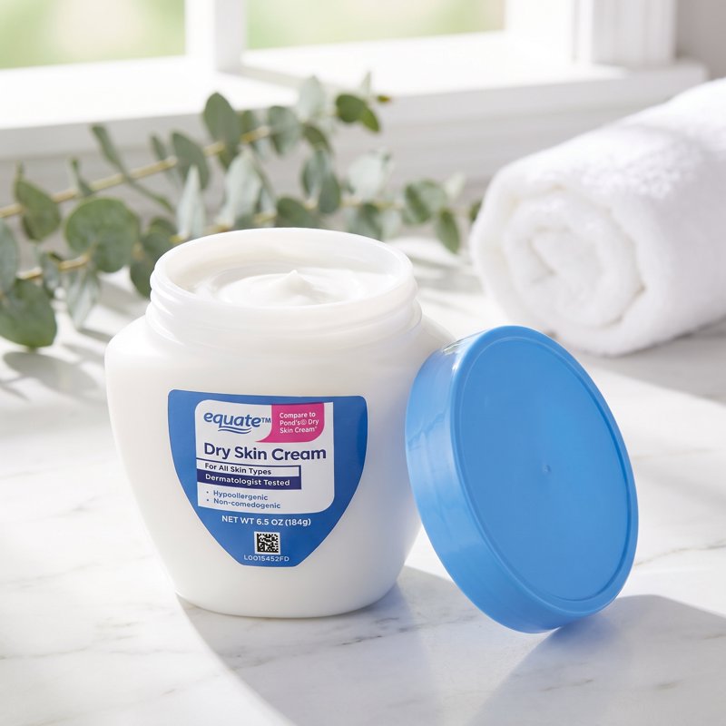 Dry Skin Moisturizer Cream for All Skin Types - 6.5 oz, Pack of 2