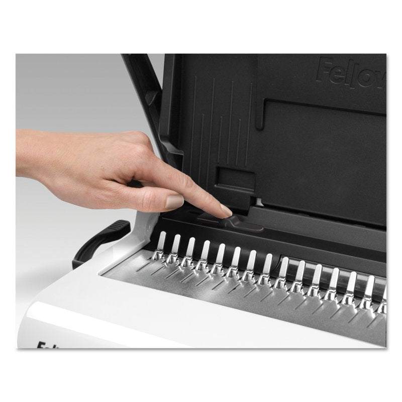 Manual Comb Binding Machine for Small Office, Binds Up to 150 Sheets