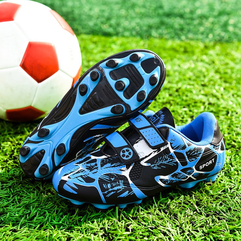 Youth Artificial Grass Football Cleats with Rubber Studs for Firm Ground - OnyxTrek