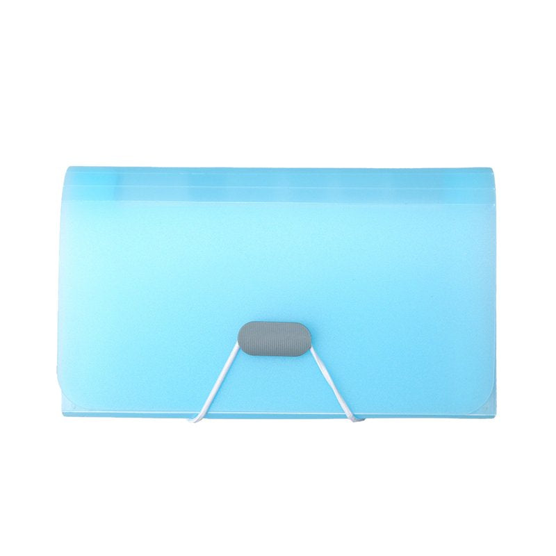 Mini Accordion File Organizer 13-Pocket Document Folder for Receipts Bills Coupons