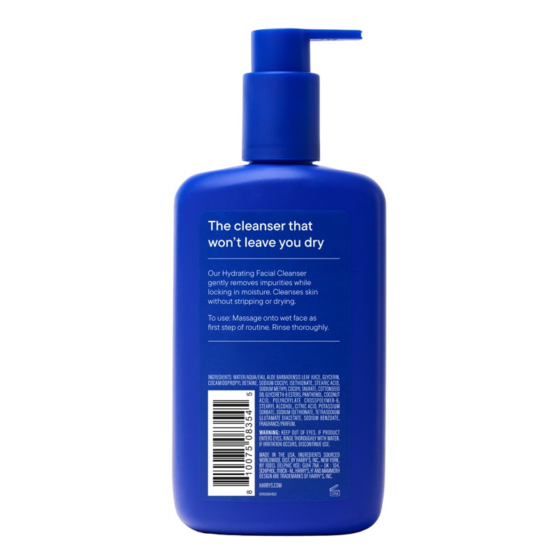 Men's Hydrating Facial Cleanser - Deep Cleansing & Moisturizing, 9 fl oz