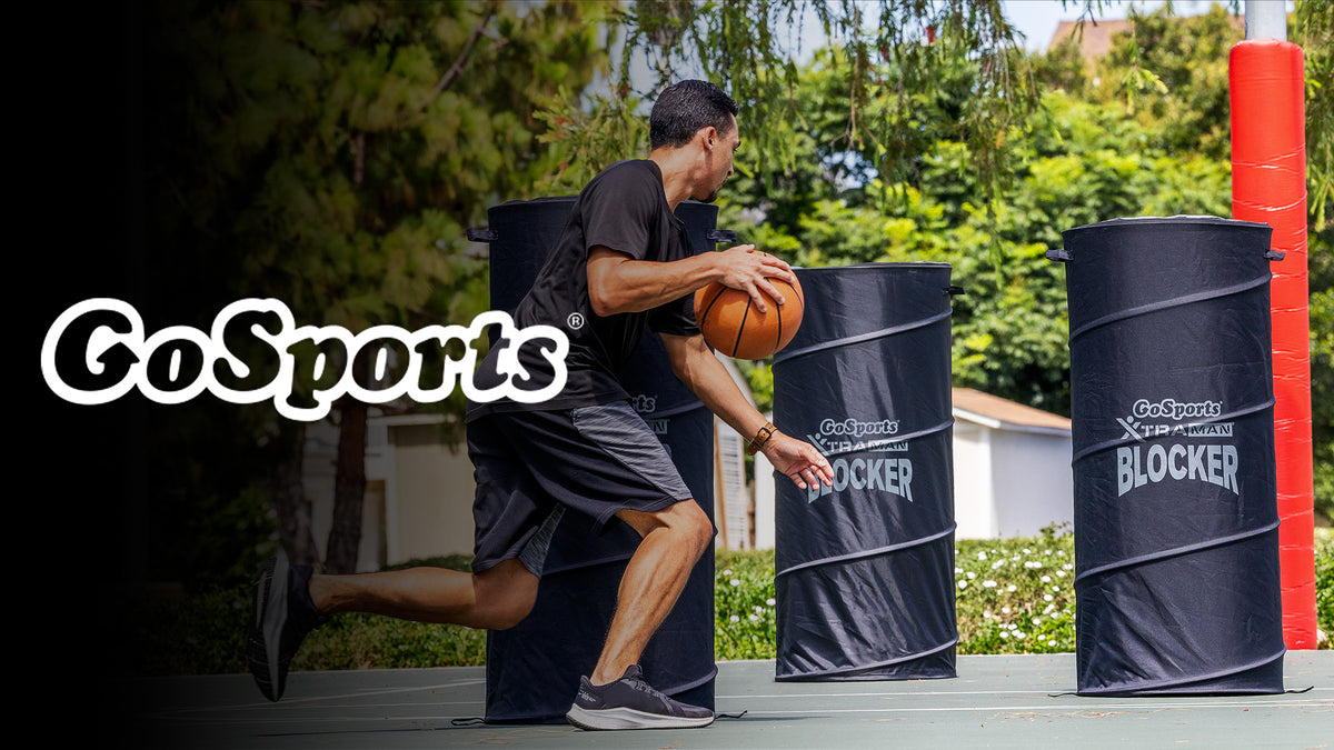 Multi-Sport Blocking Dummies Set - 3 Pack 46in Pro Defenders for Training