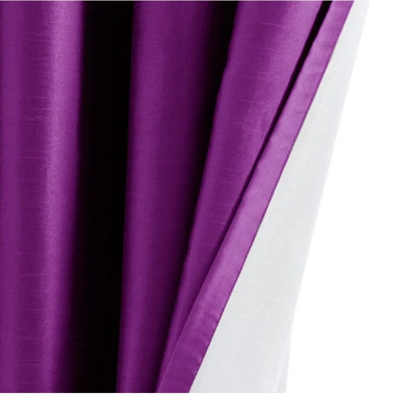 Blackout Window Curtain Drapes - Set of 2, 35 x 84 inches, Room Darkening, Noise-Reducing, Grommet Top, Multiple Colors