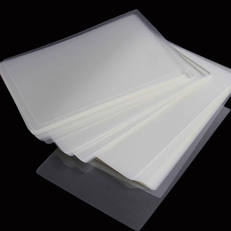 Clear Laminating Pouches 6 Inch Waterproof Document Protectors - Pack of 100