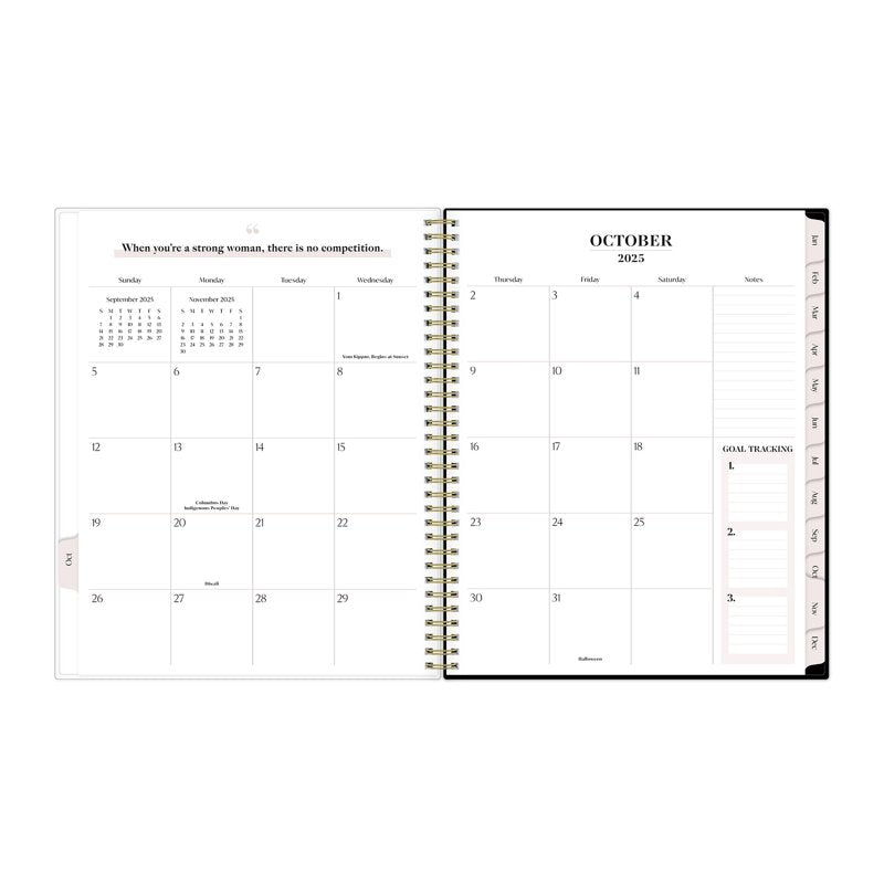 Bossbabe Monthly Weekly Planner 8.5x11 Large 15-Month October 2025-Dec 2026