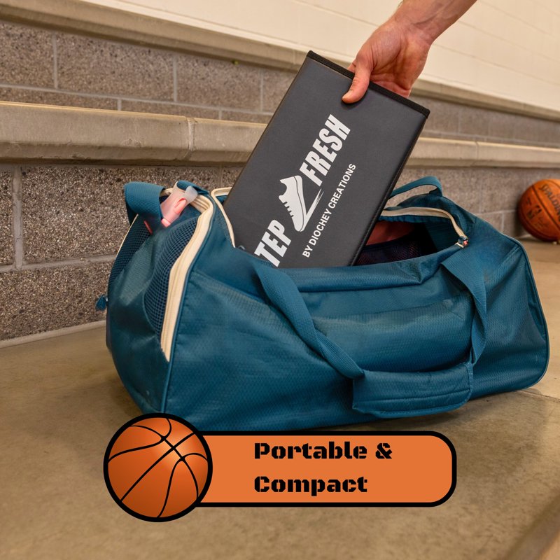Portable Basketball Shoe Traction Mat - 120 Layers Non-Slip Grip Pad for Court Stability