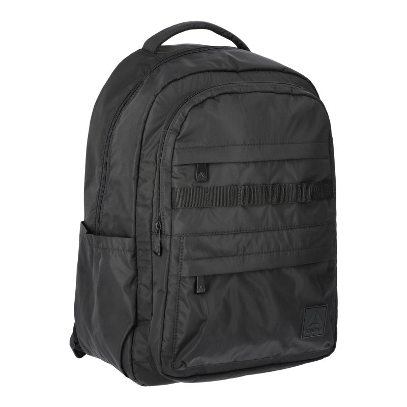 Unisex 18.5-inch Laptop Backpack with Multiple Compartments - Black