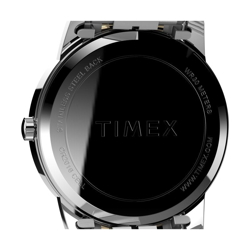 Casual Men's Analog Watch with Date and Tapered Expansion Band - Multiple Colors